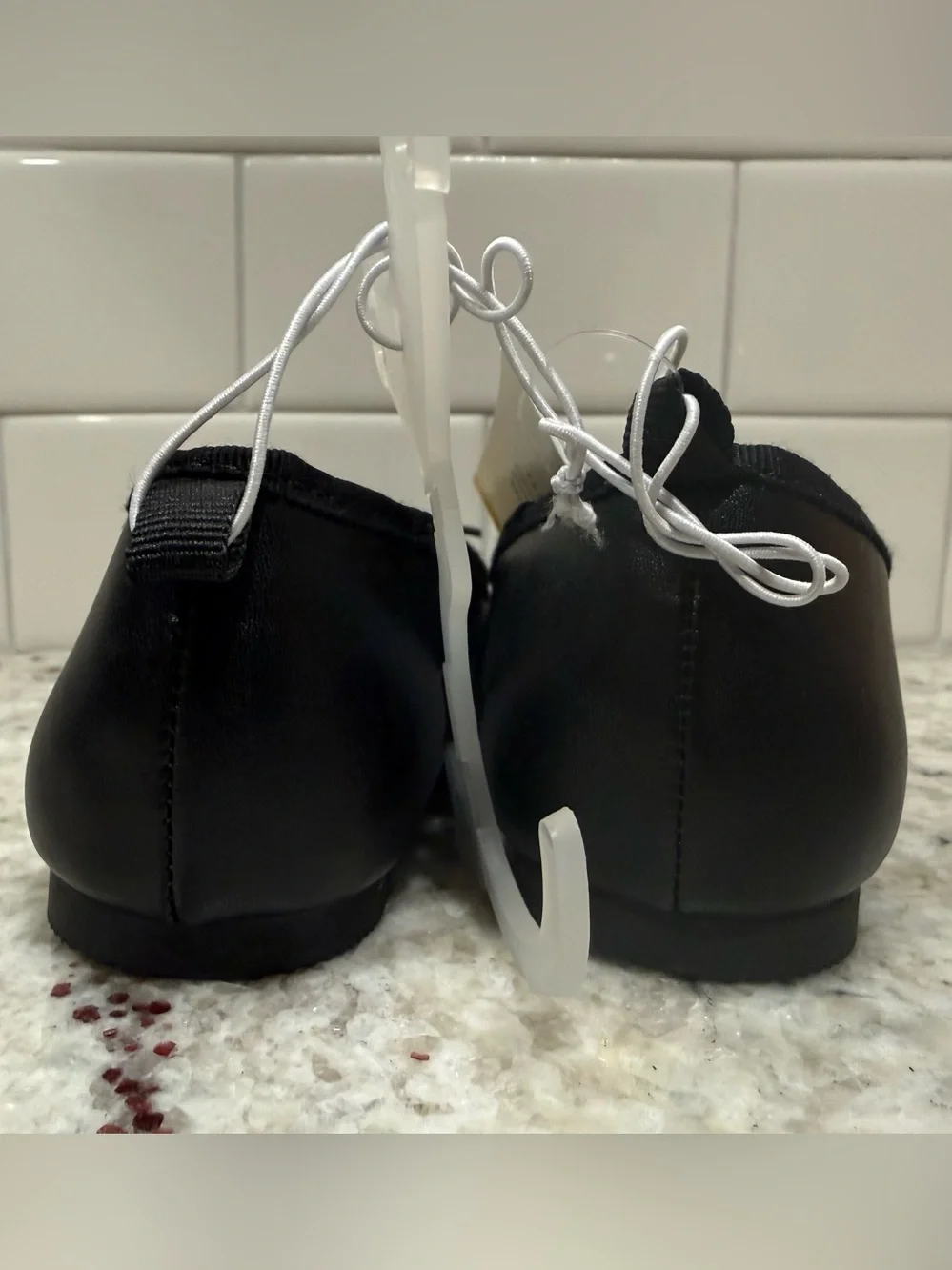 Cat & Jack Black Bow Ballet Flats Size 13 NWT